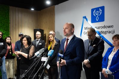 zdjęcie z oficjalnego otwarcia  Międzynarodowe Centrum Integracji Feniks przy ul. 3 Maja 13 w Rzeszowie, fot. Grzegorz Bukała, Urząd Miasta Rzeszowa